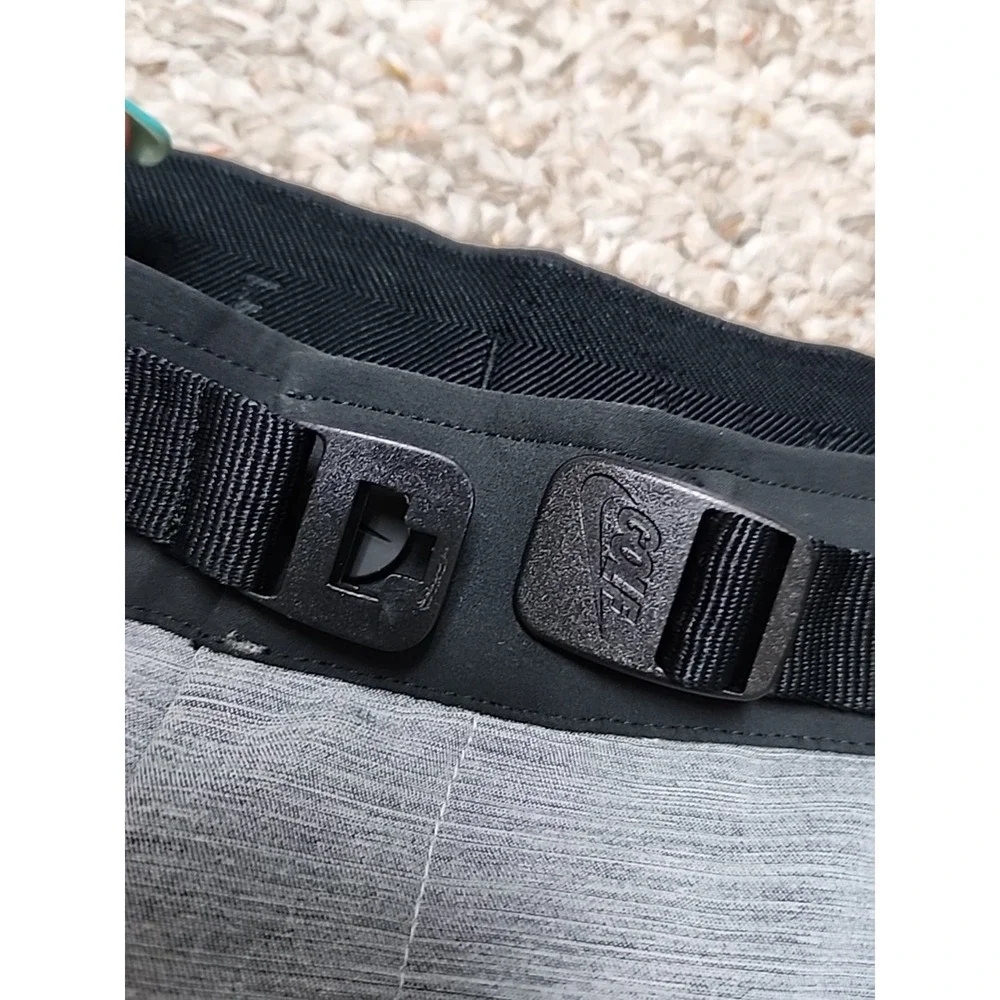 Nike Shorts Men 36 X 9 Gray Chino Flex Slim Performance Golf Belt Buckle Dri-FIT